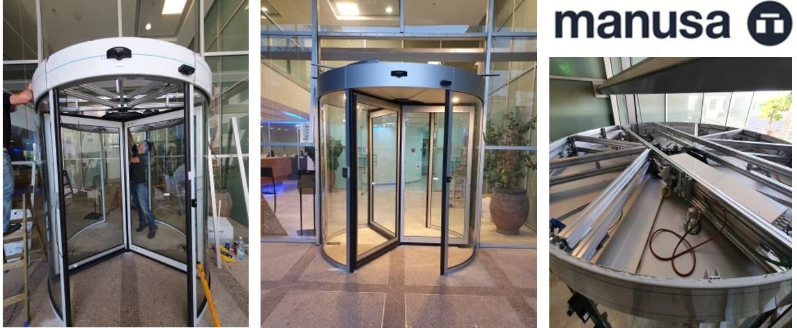 דלת מסתובבת MANUSA ספרד, רד בינת ירושלים, יוני 2020דלת מסתובבת MANUSA ספרד